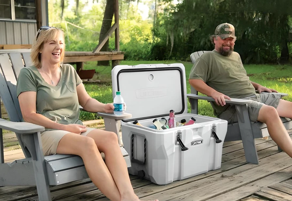 outdoor ice cooler