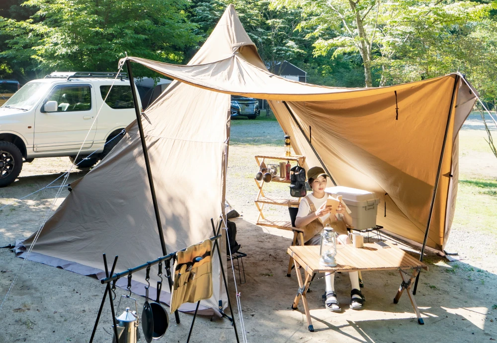 pyramid camping tent